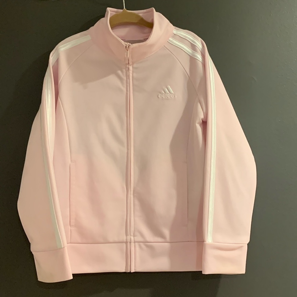 Adidas zip-up jacket size 5